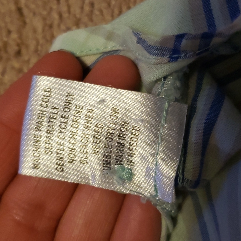 Green Light wt basic button down szL - Picture 7 of 10